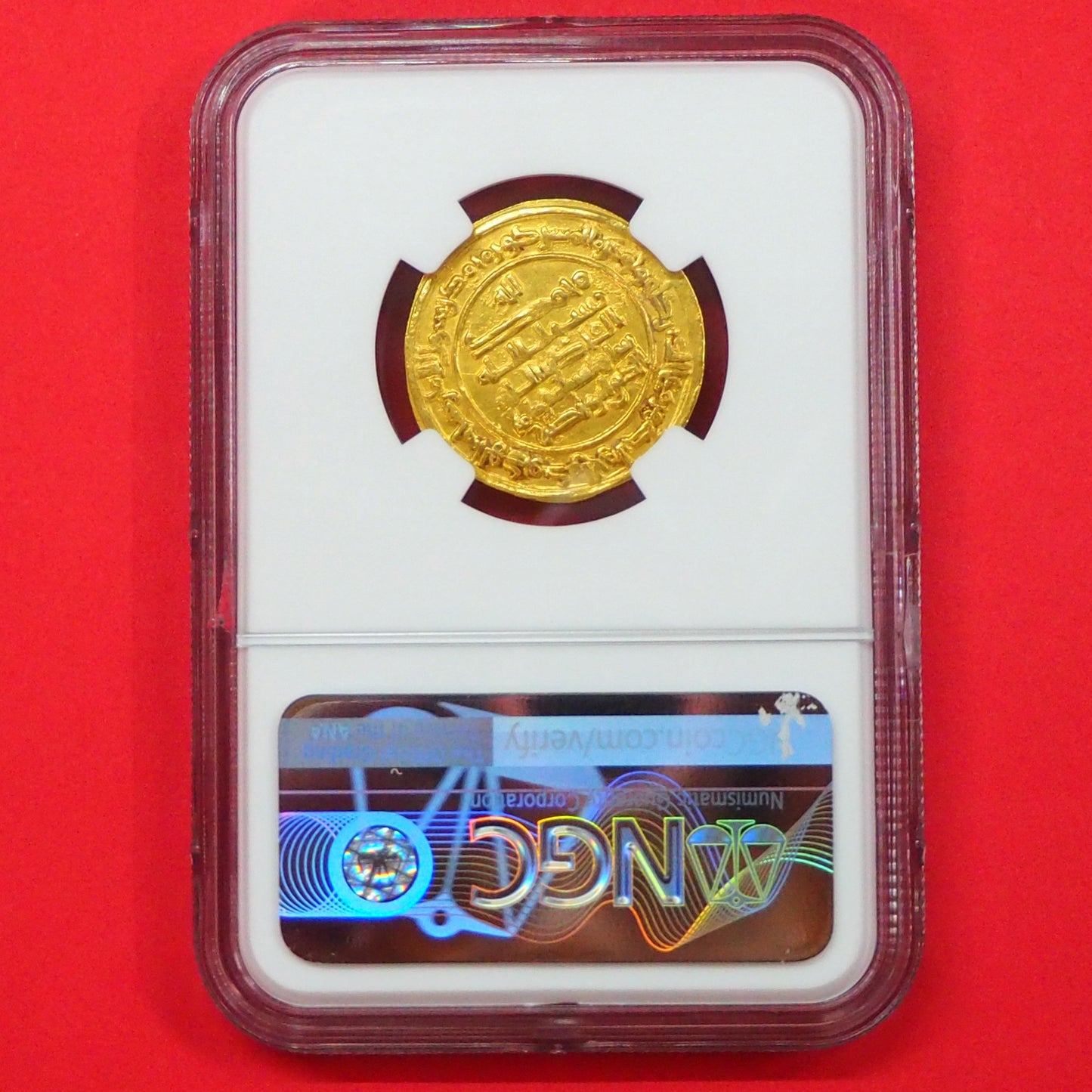 ブワイフ朝 ディナール金貨 バハ・アル・ダウラ AH379-403 MS62 ( NGC )