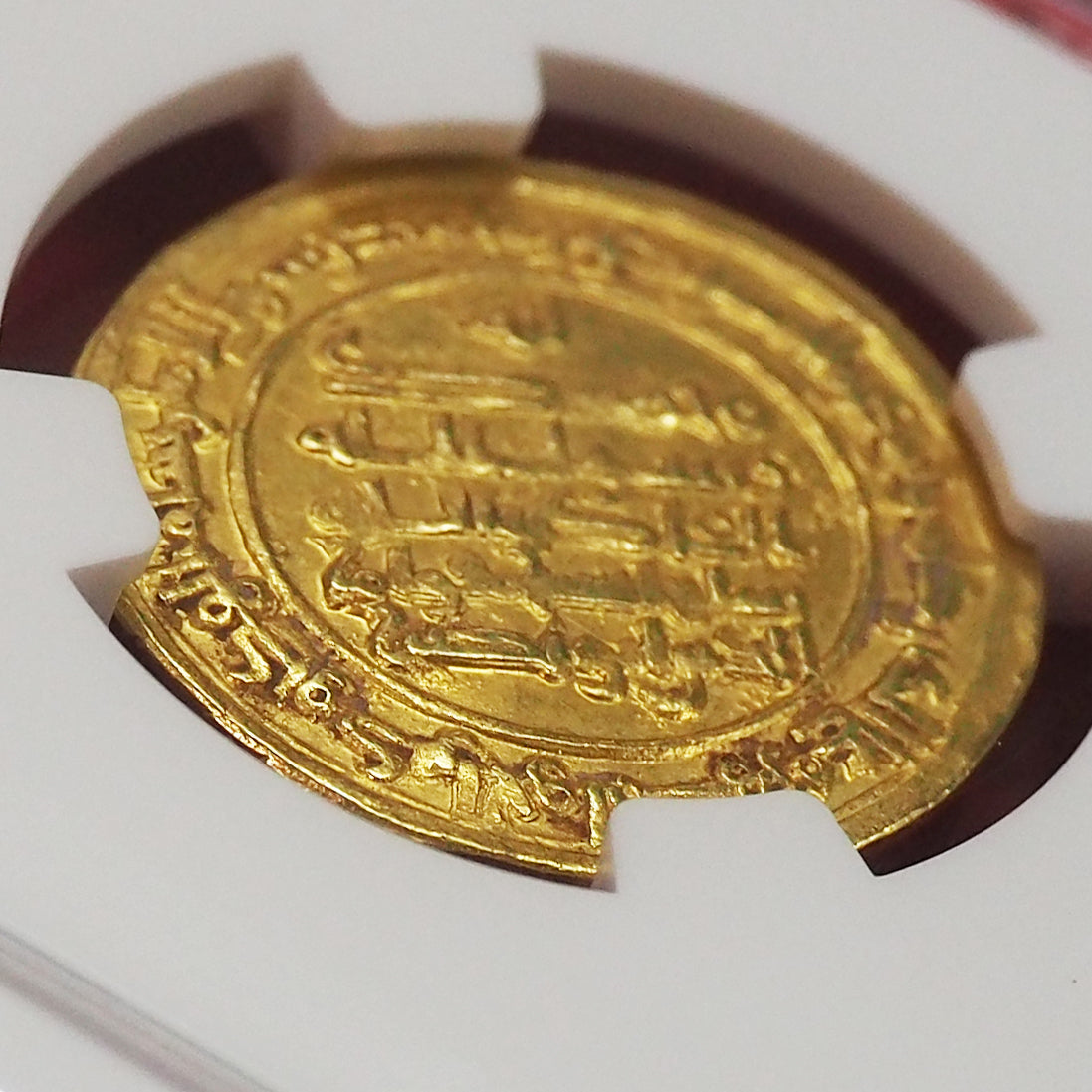 ブワイフ朝 ディナール金貨 バハ・アル・ダウラ AH379-403 MS62 ( NGC )