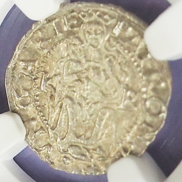 【コインビギナー要CHECK‼】ハンガリー ディナール銀貨 フェルディナント1世 マドンナ 1554 MS62