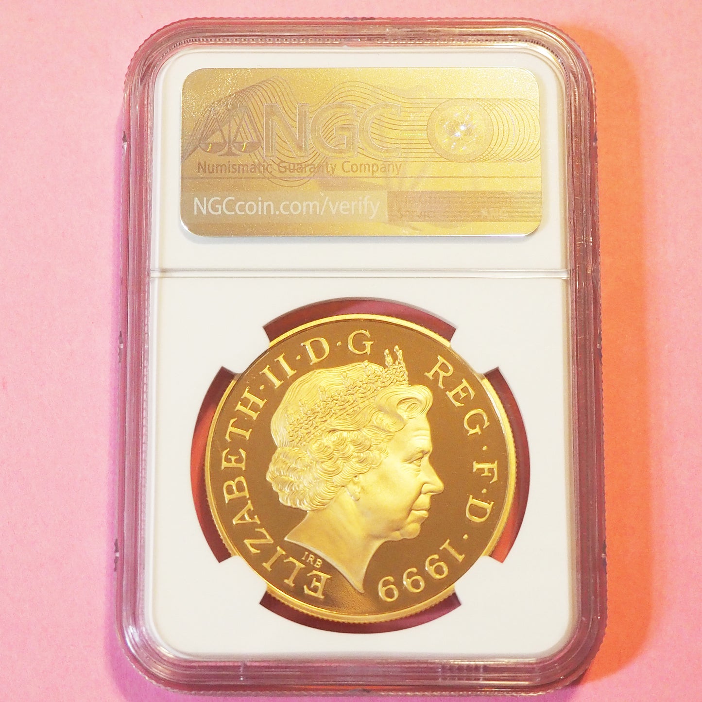 イギリス 5ポンド金貨 ダイアナ 1999 追悼追悼記念 PF69 ULTRA CAMEO ( NGC )