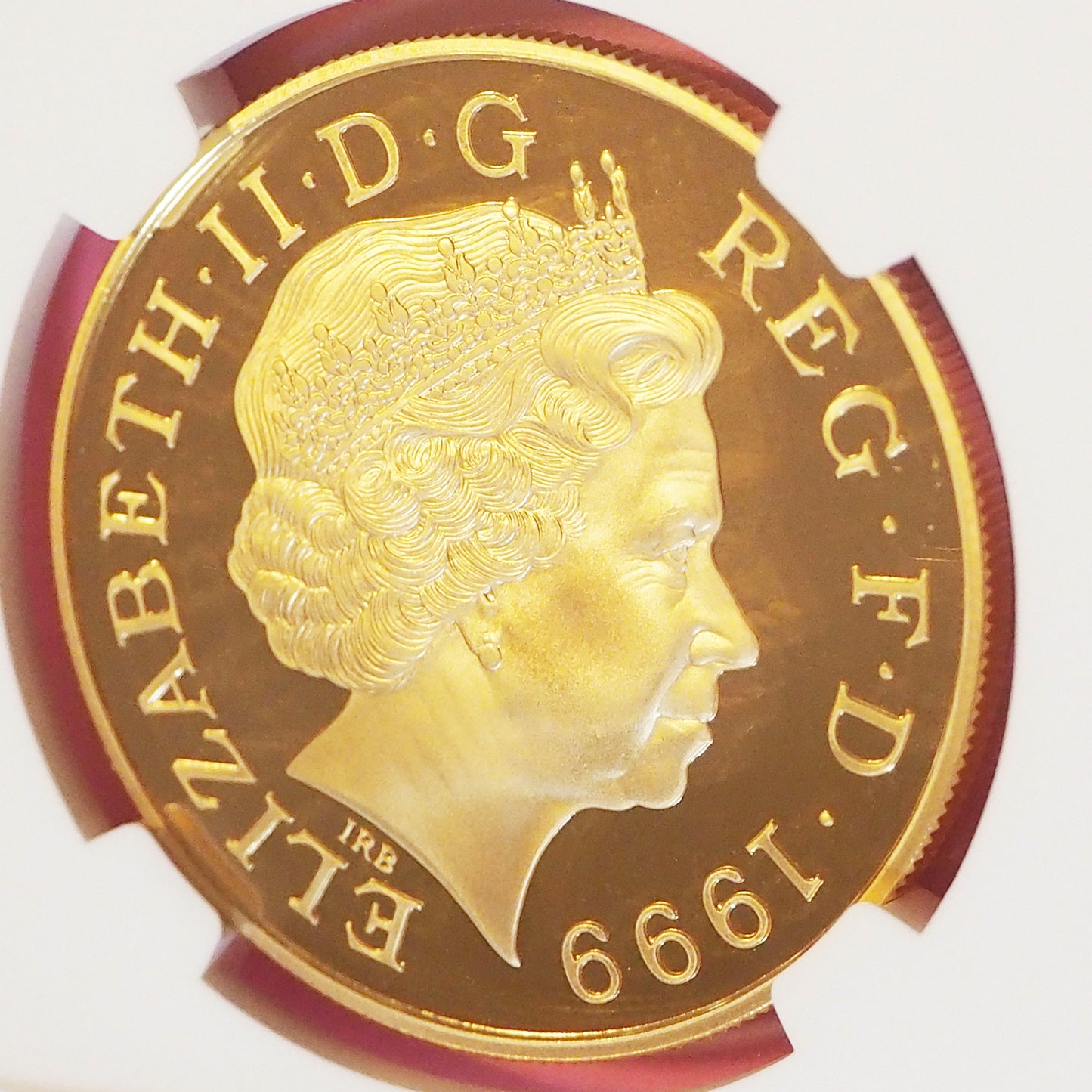 イギリス 5ポンド金貨 ダイアナ 1999 追悼追悼記念 PF69 ULTRA CAMEO ( NGC )