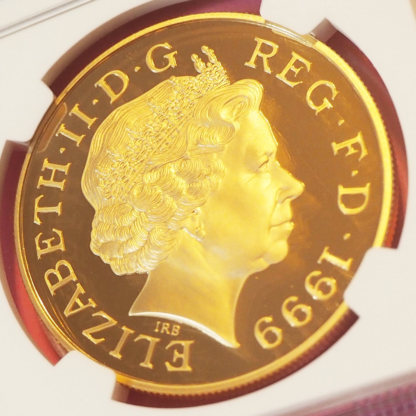 イギリス 5ポンド金貨 ダイアナ 1999 追悼追悼記念 PF69 ULTRA CAMEO ( NGC )