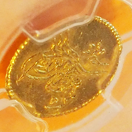 エジプト 5クルシュ金貨 AH1277//8(1867) 準最高鑑定MS64 ( PCGS )