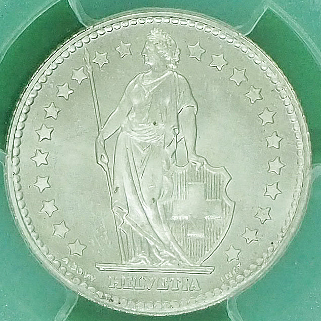 ðæ°äŸ¡æ Œð°ã¹ã€ã¹ 1ãã©ã³ïŒè©Šé³ïŒé貚  ã¹ã¿ã³ãã£ã³ã°å¥³ç¥ãã«ãŽã§ãã£ã¢ 1946 çšå°ã¿ã€ãã®éæµéãã¹ããã¿ãŒã³ SP65 (PCGS)