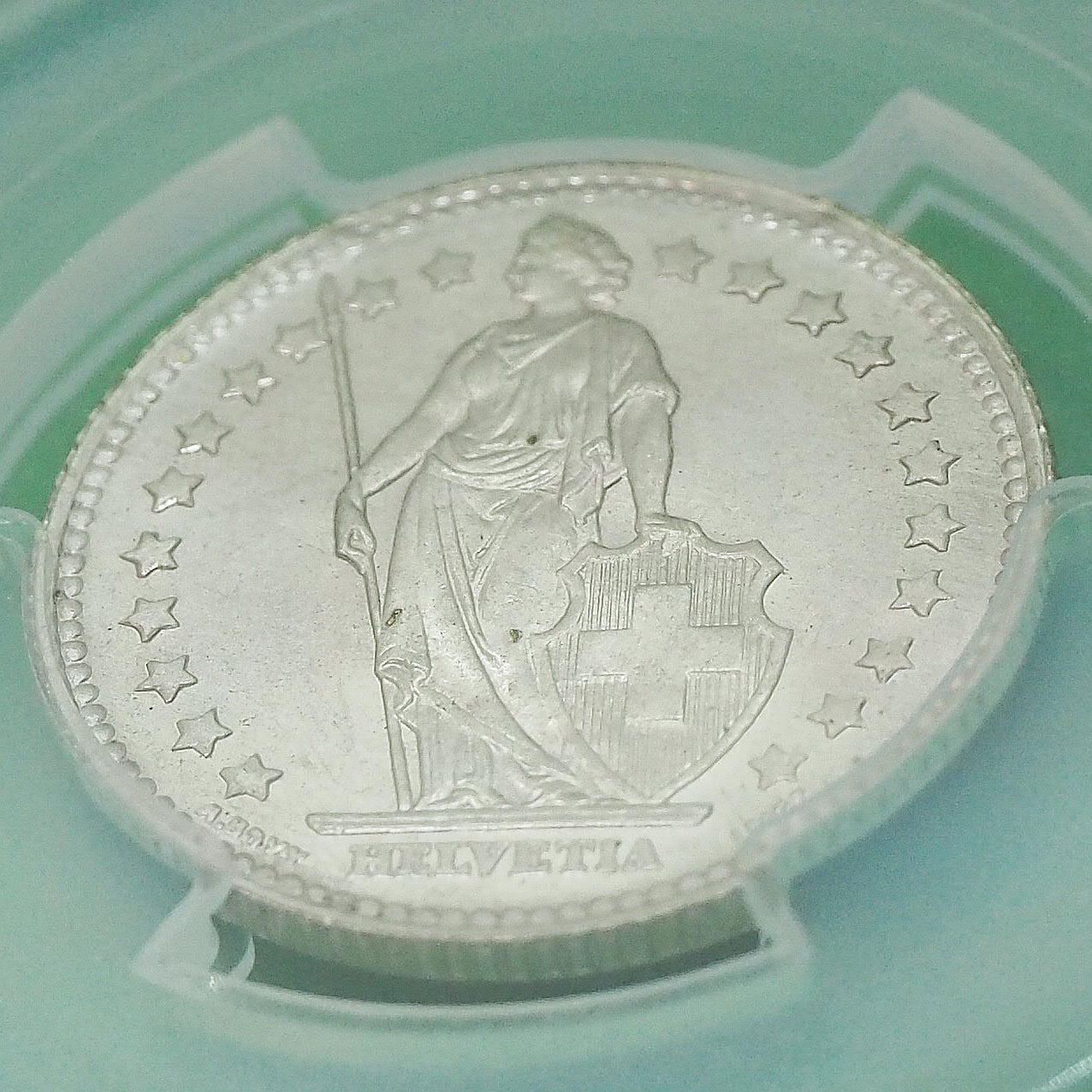 ðæ°äŸ¡æ Œð°ã¹ã€ã¹ 1ãã©ã³ïŒè©Šé³ïŒé貚  ã¹ã¿ã³ãã£ã³ã°å¥³ç¥ãã«ãŽã§ãã£ã¢ 1946 çšå°ã¿ã€ãã®éæµéãã¹ããã¿ãŒã³ SP65 (PCGS)