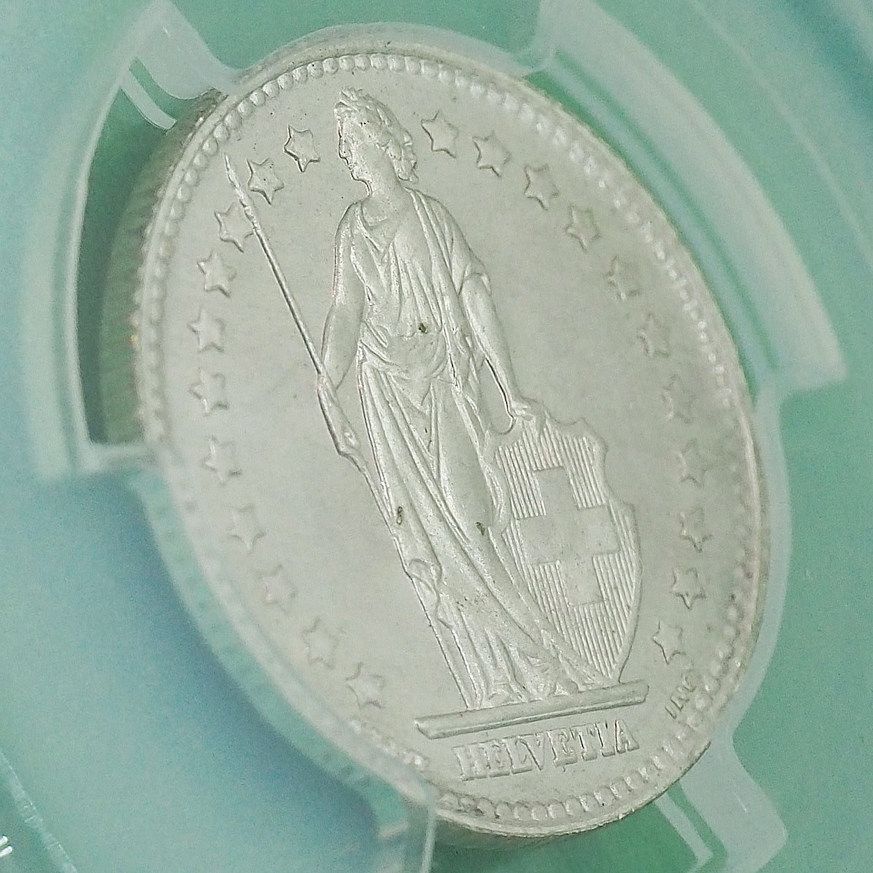 ðæ°äŸ¡æ Œð°ã¹ã€ã¹ 1ãã©ã³ïŒè©Šé³ïŒé貚  ã¹ã¿ã³ãã£ã³ã°å¥³ç¥ãã«ãŽã§ãã£ã¢ 1946 çšå°ã¿ã€ãã®éæµéãã¹ããã¿ãŒã³ SP65 (PCGS)