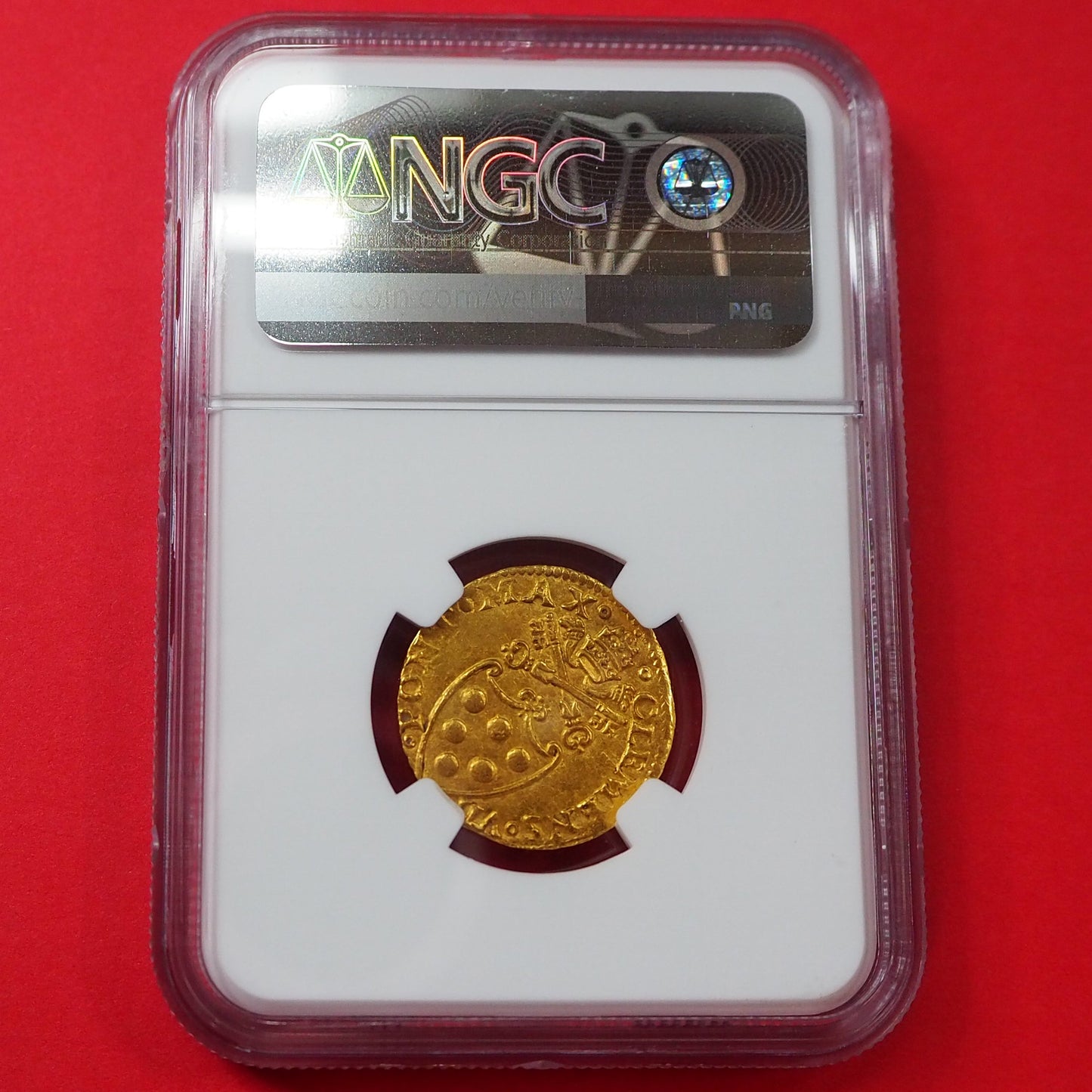 《 CC特別割引 》イタリア ダガット/フィオリーノ金貨 クレメンス7世 1523-34 MS62 ( NGC )