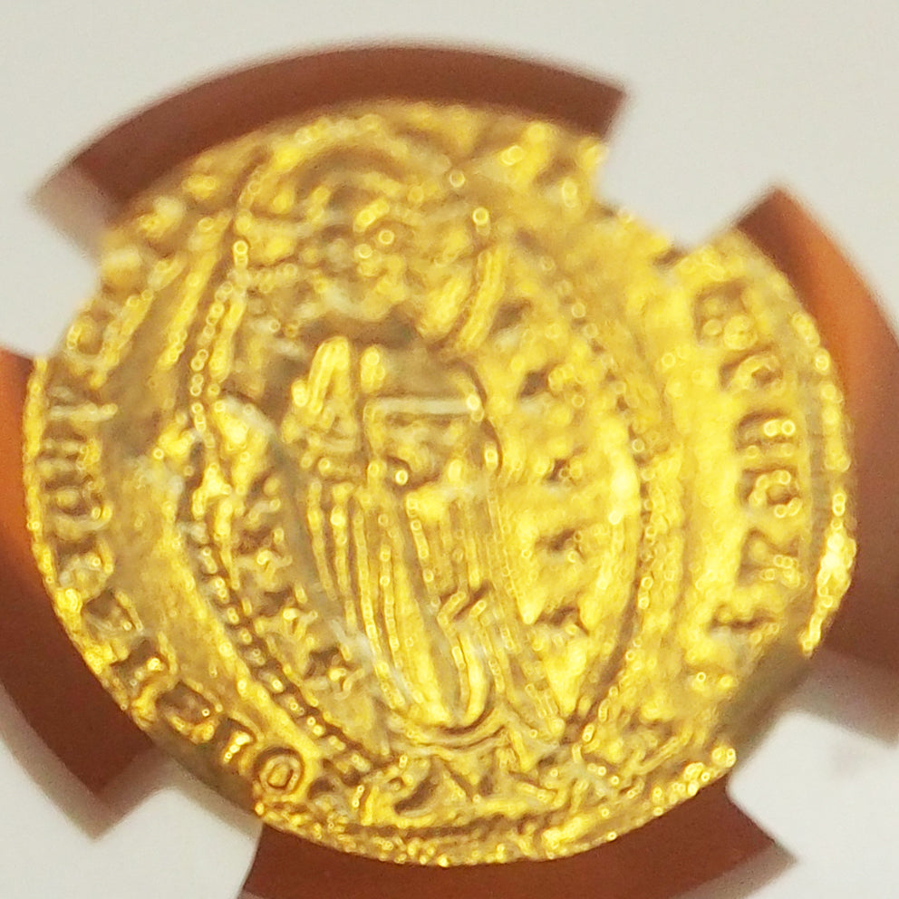 ギリシャ ゼッキーノ金貨 ダガット アンドレア・ダンドロ 1343-54 MS66 