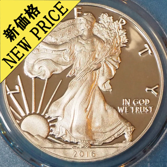 アメリカ １ドル銀貨 自由の女神 ３０周年記念 2016(2019) PR70DCAM ( PCGS )